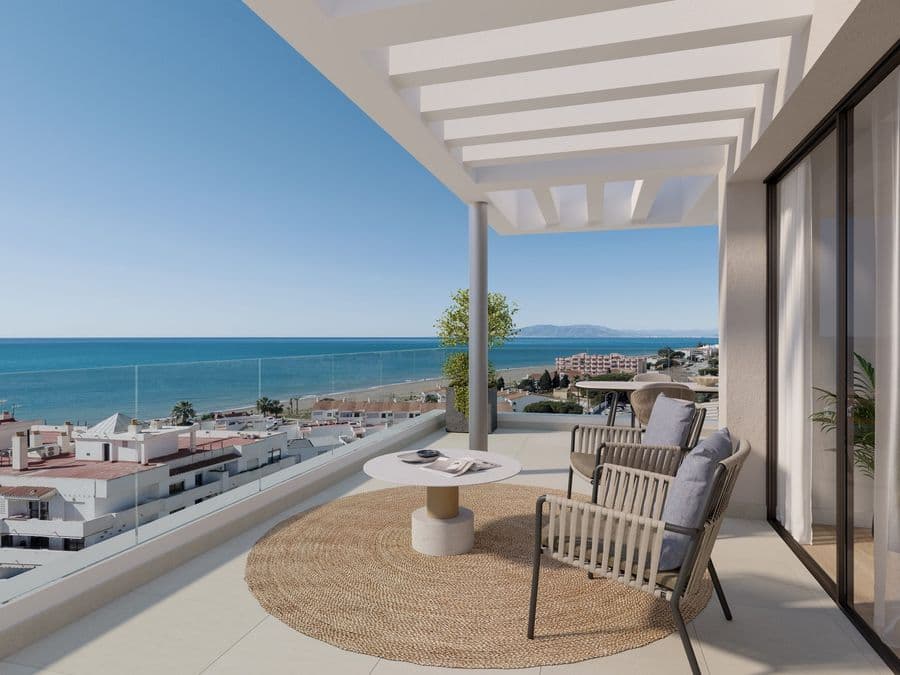 Apartamentos de obra nueva con vistas al mar en Torre de Benagalbón